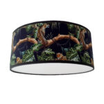 Plafondlamp Jungle Zwart