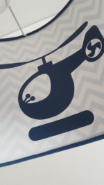 Hanglamp helikopter | silhouette - Afbeelding 3