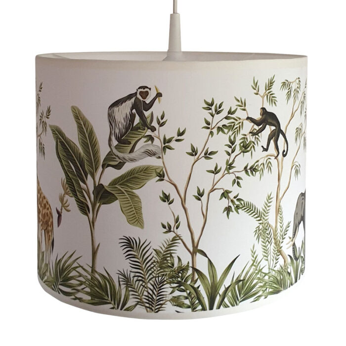 hangamp_jungle_giraf-olifant Hanglamp Jungle Aapjes - Olifant -Giraf - Afbeelding 2