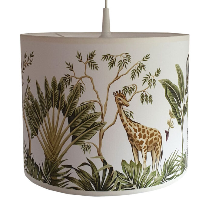 hangamp_jungle_giraf-olifant_2 Hanglamp Jungle Aapjes - Olifant -Giraf - Afbeelding 1