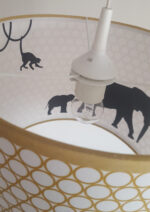 Hanglamp jungle silhouet | okergeel - Afbeelding 2