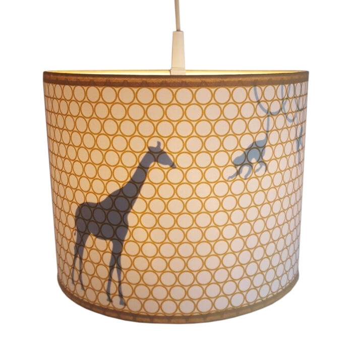 lamp-jungle-3 Hanglamp jungle silhouet | okergeel - Afbeelding 5