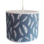 Hanglamp veertjes | Blauwgrijs OP=OP