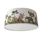 Plafondlamp Jungle Monkey Apen Olifant