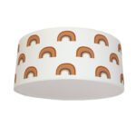 Plafondlamp Regenboog oranjetint