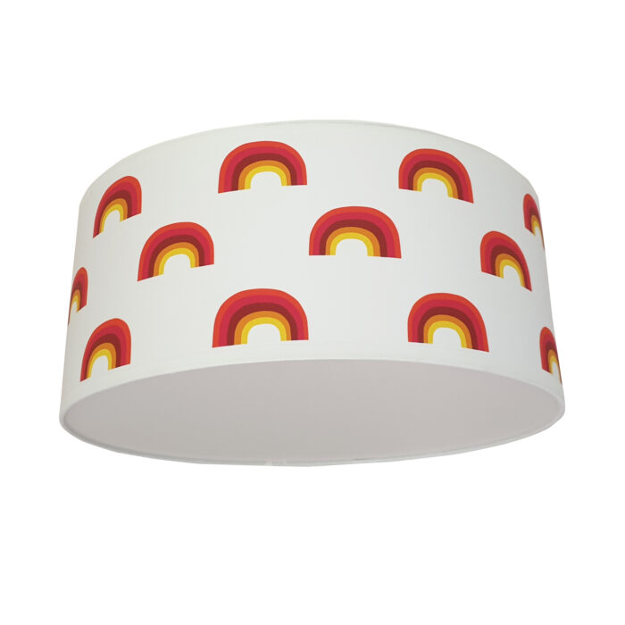 Plafondlamp Regenboog rood - Afbeelding 1