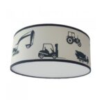 Plafondlamp Op de Bouwplaats - Afbeelding 2