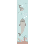 muursticker-behangbaan-dolfijn