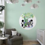 Behangcirkel Jip & Janneke | Gardening - Afbeelding 2