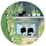 Behangcirkel Jip & Janneke | Birds