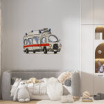 Muursticker Ambulance - Afbeelding 2