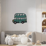 Muursticker dubbeldekker bus - Afbeelding 2