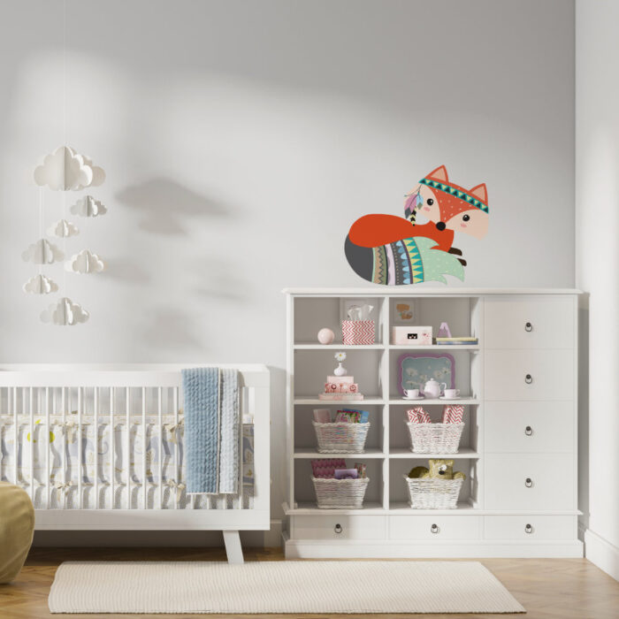 Muursticker Vosje - Afbeelding 2