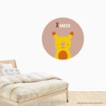 Behangcirkel X | eigen naam | Ø 40 tot 140 cm - Afbeelding 2