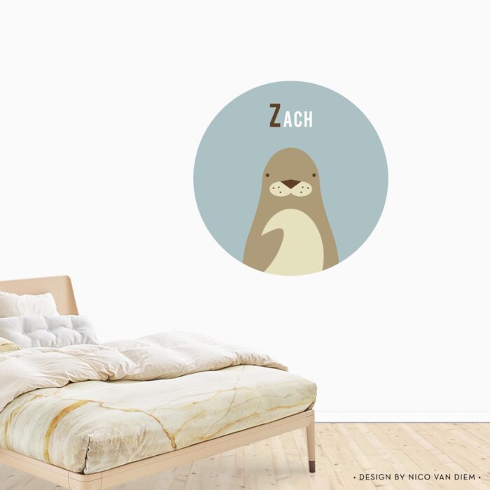 muursticker-zeeleeuw