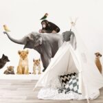 Muurstickerset Safari Set Olifant XL - Afbeelding 2