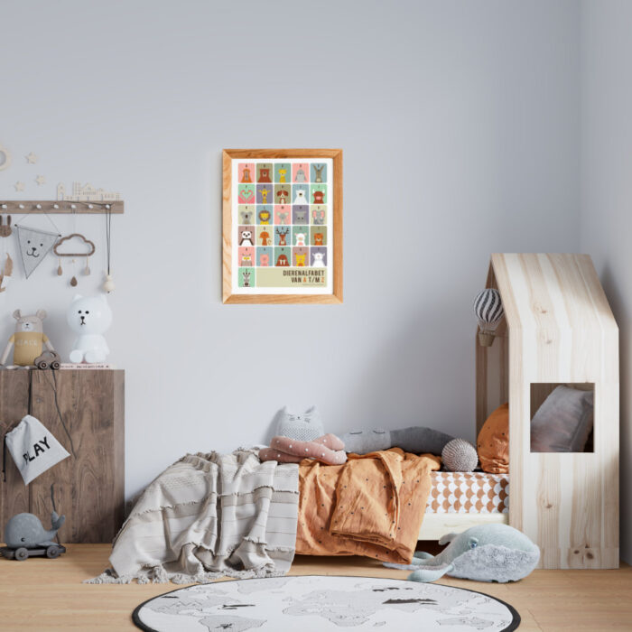 Poster Dierenalfabet - Afbeelding 2