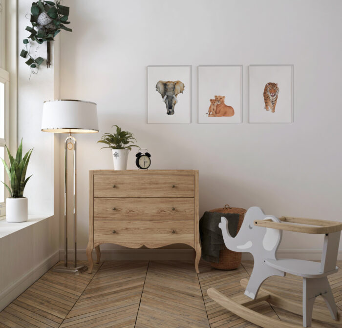 Posterset Jungledieren - Afbeelding 2