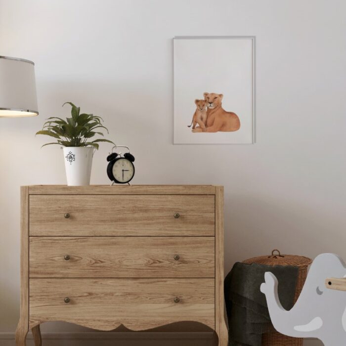 Poster Leeuwen - Afbeelding 2