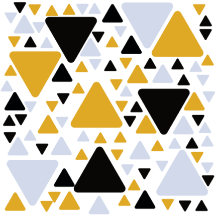 driehoekjes-muurstickers