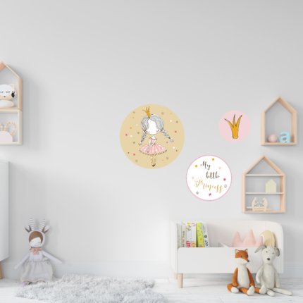 prinses-tekst-muurstickerset-kidzstijl
