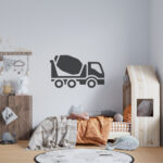muursticker-betonwagen-kidzstijl