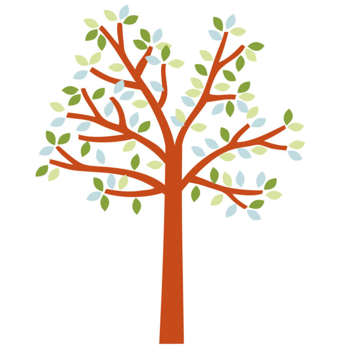 muursticker-boom muursticker-boom