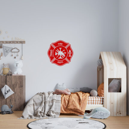 muursticker-brandweer-badge-kidzstijl