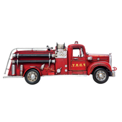 muursticker-brandweerwagen-ouderwets
