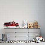 muursticker-brandweerauto-ouderwets-kidzstijl