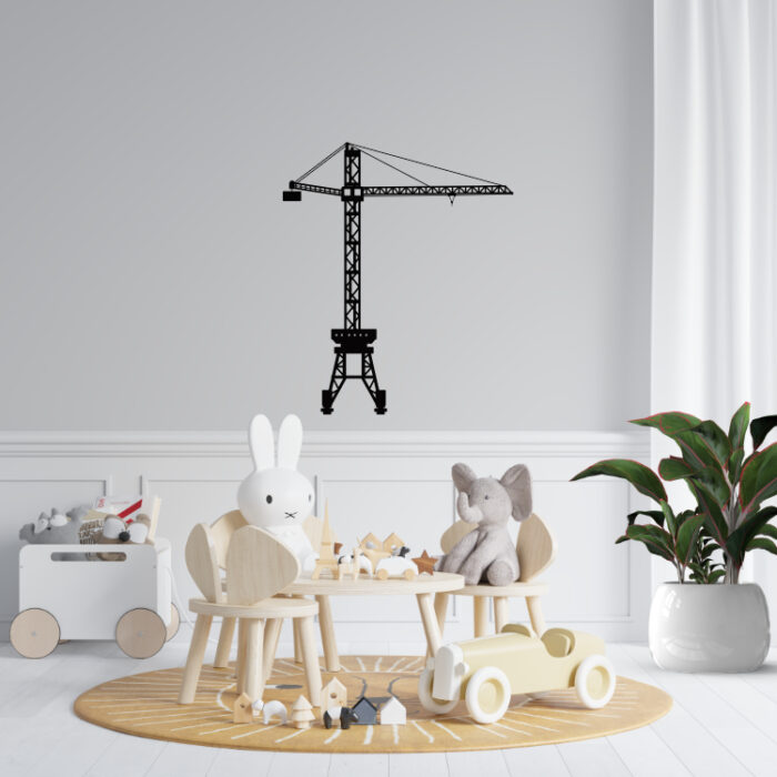 muursticker-hijskraan-kidzstijl