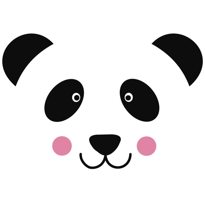 muursticker-panda