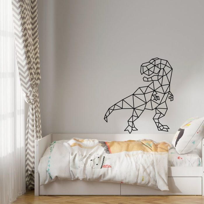 muursticker-trex-poly