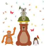 muurstickers-dierentoren-beer