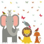 Muurstickers Dieren Olifant