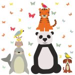 Muurstickers Dieren Panda