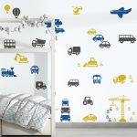 Muurstickers Voertuigen | 3 kleuren - Afbeelding 2