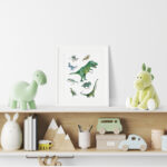 Poster Dinosaurussen - Afbeelding 2