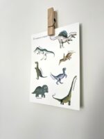 Poster Dino's | tweezijdig - Afbeelding 4
