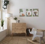 Posterset Dieren in de jungle - Afbeelding 2