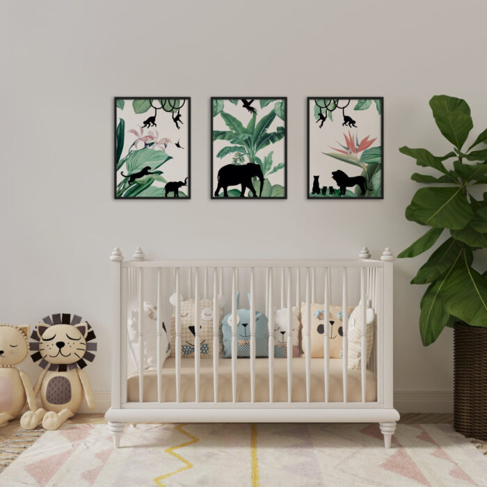 Posterset Jungle - Afbeelding 2