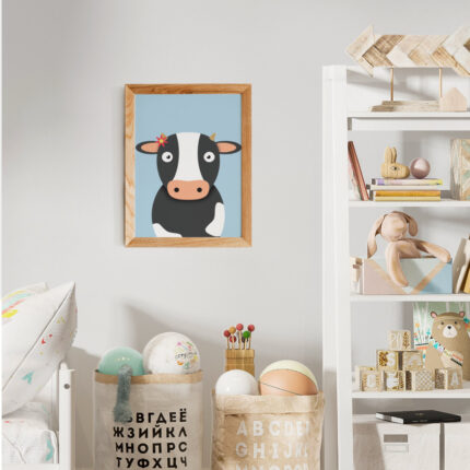 poster-koe-boerderij-kidzstijl