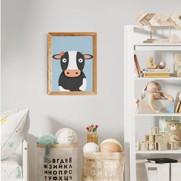 poster-koe-boerderij-kidzstijl