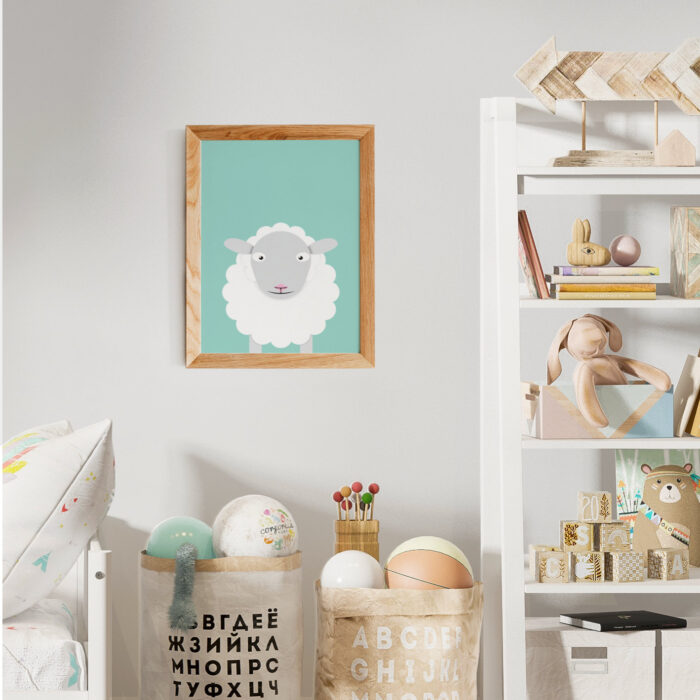 poster-schaap-boerderij-kidzstijl