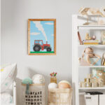 poster-tractor-boerderij-kidzstijl
