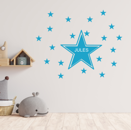 ster-met-naam-muursticker