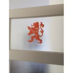 Muursticker Oranje WK Leeuw - Afbeelding 4
