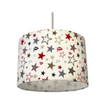 Kinderlamp gekleurde sterren Ø30 cm | OP=OP