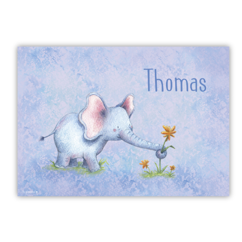 poster-olifant-bloem-naam