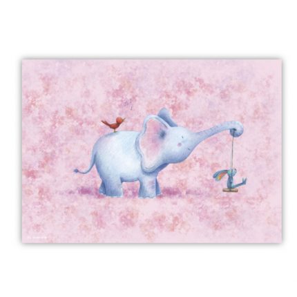 poster-olifant-schommel